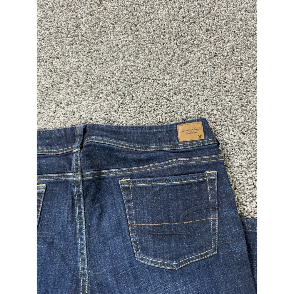 Vintage Y2K American Eagle Original Bootcut Jeans Women's Size 16 Blue - Picture 6 of 11